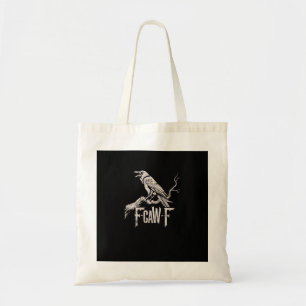 F-Caw-F Krähen-Wortspiel Lustiger Vogel Krächzen G Tragetasche