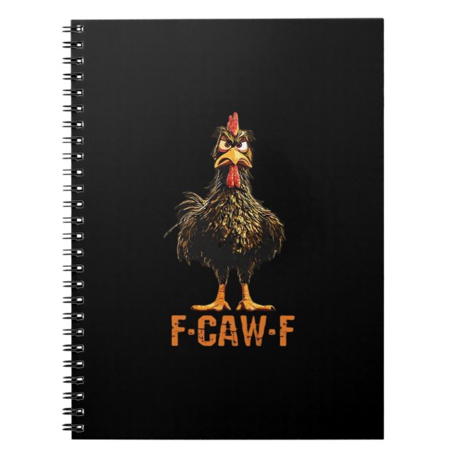 F-Caw-F Kreative Freizeitkleidung Notizblock (Vorderseite)
