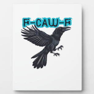 F Caw F Kreativer lässiger Stil Fotoplatte
