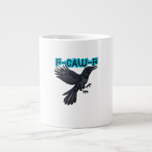 F Caw F Kreativer lässiger Stil Jumbo-Tasse