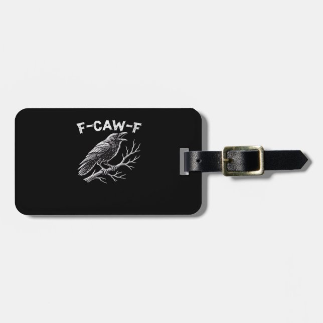 F-Caw-F Kreativstil Gepäckanhänger (Vorderseite horizontal)