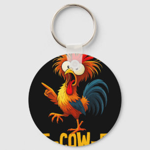 F-caw-f Lustige Geschenke Hühner Zitat Kaw Meme F Schlüsselanhänger