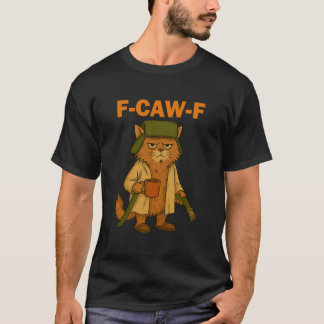 F-CAW-F Lustige mürrische Katze T-Shirt