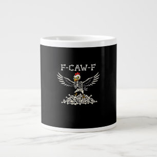 F Caw F Lustiger Hühner-Halloween Cooler Einzigart Jumbo-Tasse