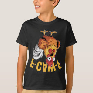 F-caw-f Lustiger Hühner Humor Zitat Hahn Meme _5 T-Shirt