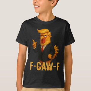F-caw-f Lustiger Hühner-Humor-Zitat Hahn Meme Ant T-Shirt