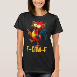 F-caw-f Lustiger Hühner-Zitat Kaw Meme F Caw F Män T-Shirt