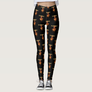 F Caw F Lustiger Hühnerwitz Dunkler Humor Sarkasmu Leggings