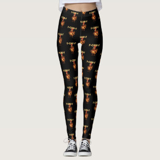 F Caw F Lustiger Hühnerwitz Dunkler Humor Sarkasmu Leggings