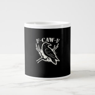 F-Caw-F Lustiger Rabe Vintage-Krähe Sarkastischer Jumbo-Tasse