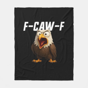 F-Caw-F Lustiges F-Caw-F Zubehör Fleecedecke