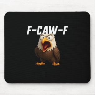 F-Caw-F Lustiges F-Caw-F Zubehör Retro Klassiker Mousepad