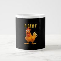 F Caw F Lustiges Hühner-Meme Moderne Trendstyle
