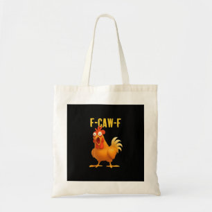 F Caw F Lustiges Hühner-Meme Moderne Trendstyle Tragetasche