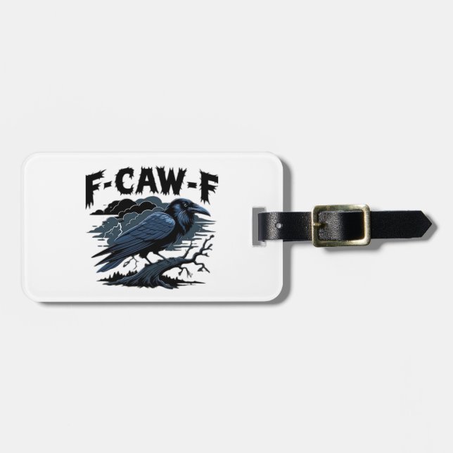 F-Caw-F Minimal Clean Gepäckanhänger (Vorderseite horizontal)