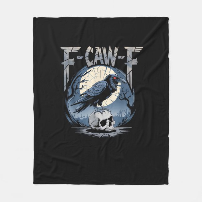 F-Caw-F Minimal Sauber Fleecedecke (Vorderseite)