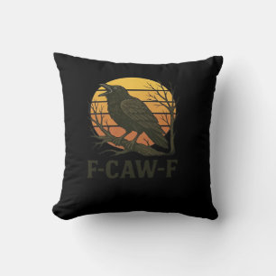 F-Caw-F Minimal Sauber Kissen