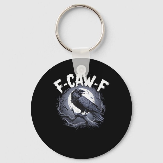 F-Caw-F Minimal Sauber Schlüsselanhänger (Vorderseite)