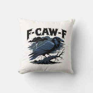 F-Caw-F Minimales Sauberes Design Kissen