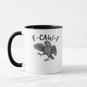 F Caw F Minimales Sauberes Design Tasse