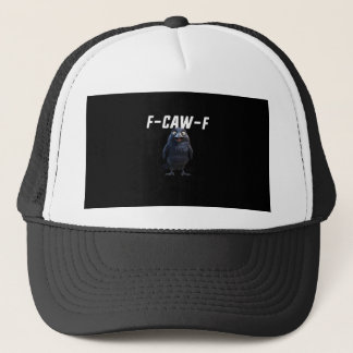 F Caw F Rabe Lustige Ausrüstung Kreativer Stil Truckerkappe
