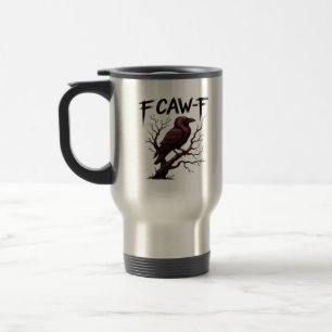 F-Caw-F Raven Classic Reisebecher