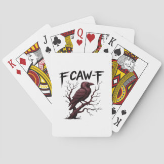 F-Caw-F Raven Classic Spielkarten