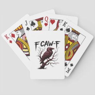 F-Caw-F Raven Classic Spielkarten