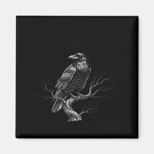 F-caw-f - Raven - Crow - Halloween-Kostümprämie Magnet