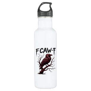 F-Caw-F Raven Klassiker Edelstahlflasche
