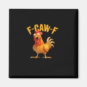 F-Caw-F Retro Klassiker Magnet