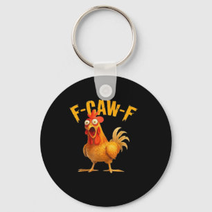 F-Caw-F Retro Klassiker Schlüsselanhänger