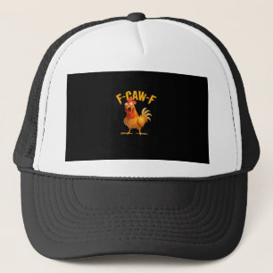 F-Caw-F Retro Klassiker Truckerkappe