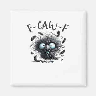F Caw F Retro Klassischer Stil Magnet
