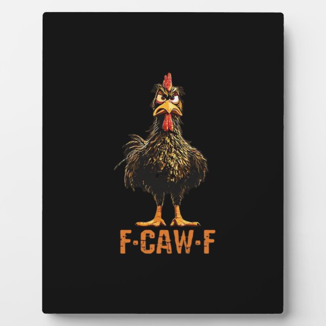 F-Caw-F Simple Clean Fotoplatte (Vorderseite)
