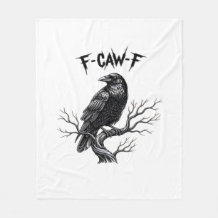 F Caw F Trendiger moderner Stil Fleecedecke