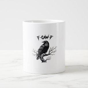 F Caw F Trendiger moderner Stil Jumbo-Tasse