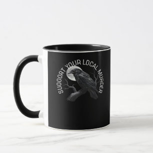 F-Caw-F - Unterstütze deinen Mord Klassiker Tasse