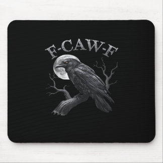 F-Caw-F Vogel Mond Gothic Klassisches Cool Design Mousepad