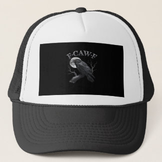 F-Caw-F Vogel Mond Gothic Klassisches Cooles Desig Truckerkappe