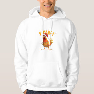F-Caw-F Weihnachten Lustiges Huhn Weihnachten Esse Hoodie