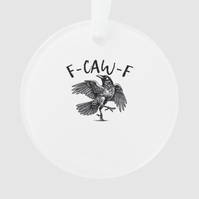 F Caw F Wesentlich Klassisch Ästhetisch Ornament (Vorderseite)