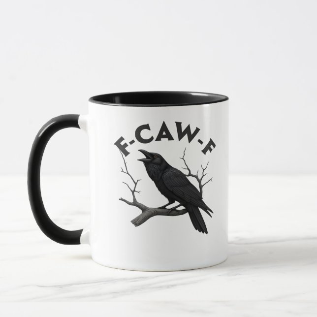 F Caw F Wesentliche Kreative Ästhetik Tasse (Links)