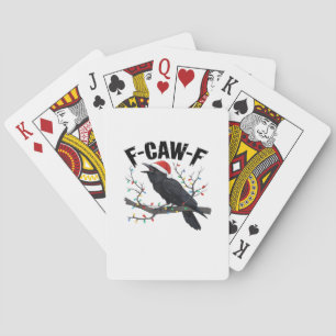 F Caw F Wesentlicher kreativer lässiger Stil Spielkarten