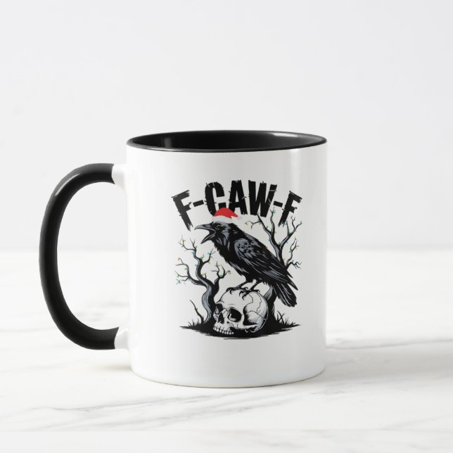 F-Caw-F Wesentlicher lustiger Spruch Tasse (Links)
