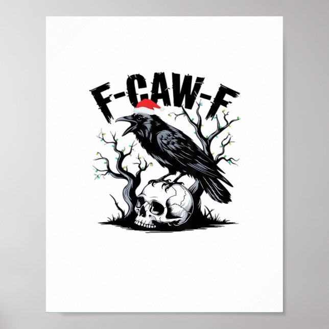 F-Caw-F Wesentlicher lustiger Zitat Poster (Vorne)