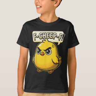 F-cheep-f Wütendes Huhn Comic Pop Art _1 T-Shirt