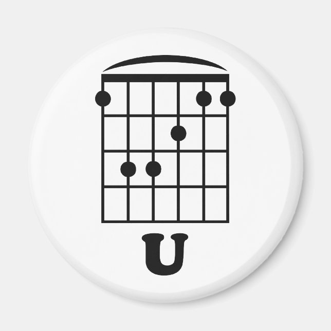 F Chord U Magnet (Vorne)