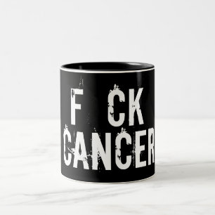 F CK CANCER-Tasse Zweifarbige Tasse