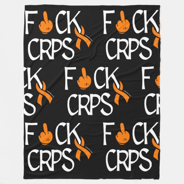 F#CK CRPS FLEECEDECKE (Vorderseite)